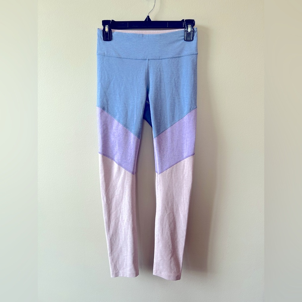 Outdoor Voices TechSweat Move Free Full Length Colorblock Leggings Women S